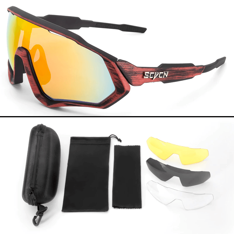 Kit Óculos Polarizado Cycle 4 Lentes™