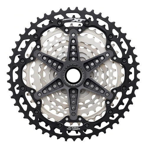 Cassete Shimano Deore XT CS-M8100 12 Velocidades – Trocas Rápidas e Máximo Desempenho para MTB