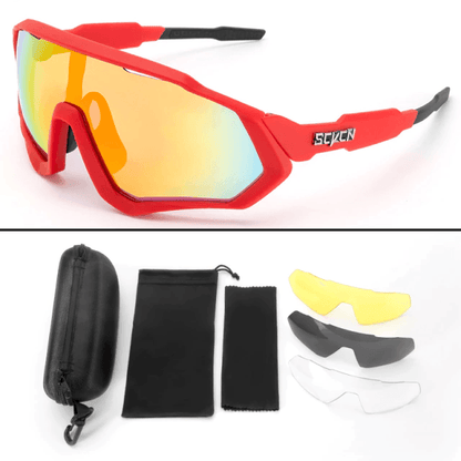 Kit Óculos Polarizado Cycle 4 Lentes™