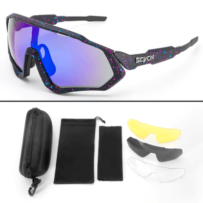Kit Óculos Polarizado Cycle 4 Lentes™