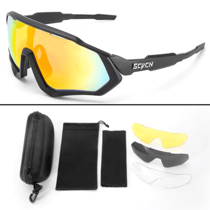 Kit Óculos Polarizado Cycle 4 Lentes™