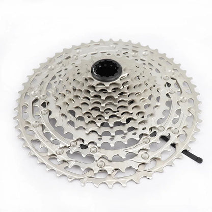 Cassete Shimano Deore CS-M6100 12 velocidades 10-51 dentes com tecnologia Hyperglide+ e compatibilidade Micro Spline para Mountain Bike.