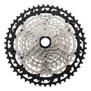 Cassete Shimano Deore XT CS-M8100 12 velocidades disponível nas relações 10-45T e 10-51T com tecnologia Hyperglide+ para Mountain Bike.