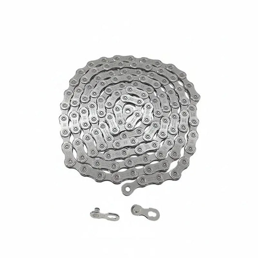 Corrente Shimano Deore CN-M6100 Original 12 Velocidades com 120 elos e elo de ligação rápida Quick Link para bicicletas MTB.