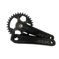 Pedivela Shimano SLX FC-M7100 12 velocidades com tecnologia Hollowtech II, coroa Narrow-Wide 30, 32 ou 34 dentes e braços de 170 mm ou 175 mm para Mountain Bike.