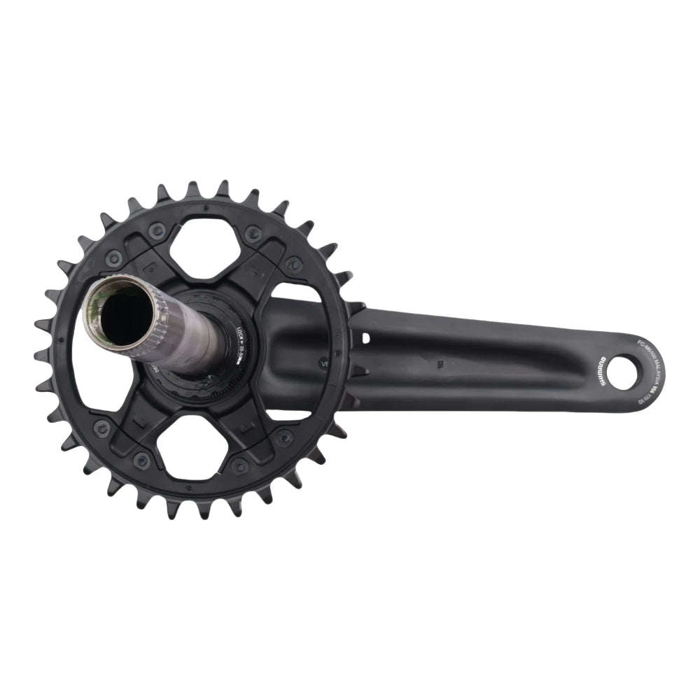 Pedivela Shimano Deore FC-M6100 12 Velocidades – Eficiência, Rigidez e Performance para Mountain Bike