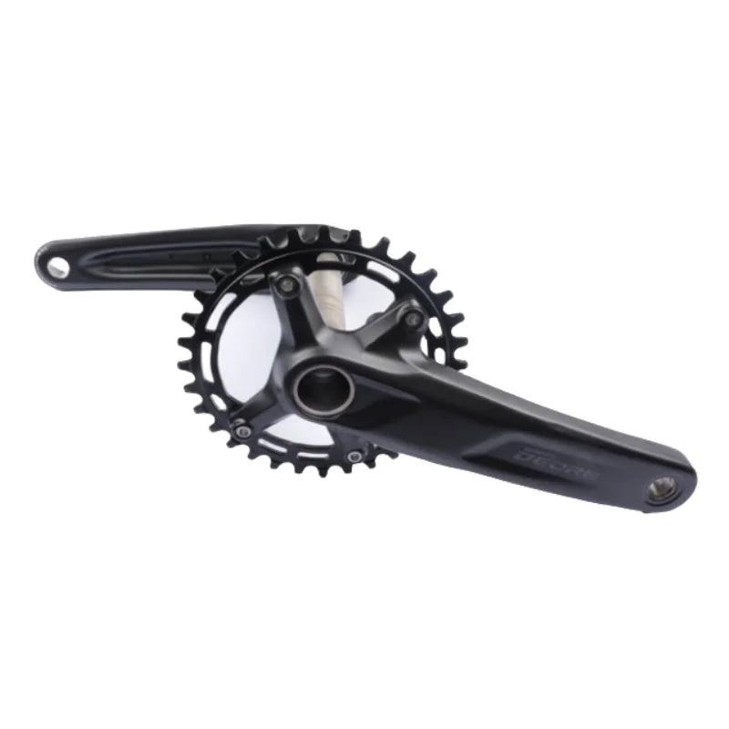 Pedivela Shimano Deore FC-M6100 12 Velocidades – Eficiência, Rigidez e Performance para Mountain Bike