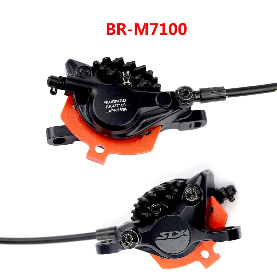 Kit Freio Hidráulico Shimano SLX M7120 4 Pistões Original – Potência Máxima e Controle Absoluto para MTB