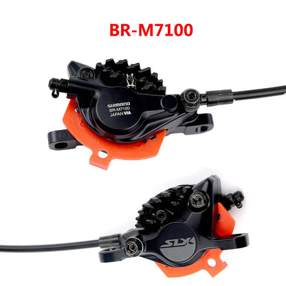 Kit Freio Hidráulico Shimano SLX M7120 4 Pistões Original – Potência Máxima e Controle Absoluto para MTB