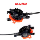 Kit Freio Hidráulico Shimano SLX M7120 4 Pistões Original – Potência Máxima e Controle Absoluto para MTB